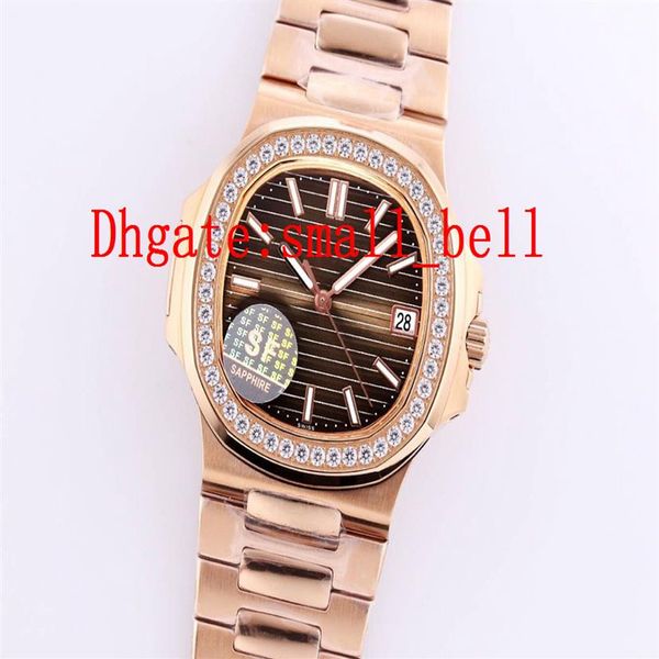 2020 factory direct men's 40mm 316l stainless steel diamond hardcover watch 5711 cla 324 automatic mechanical date sapphire d2538, Slivery;brown
2020 factory direct men's 40mm 316l stainless steel diamond hardcover watch 5711 cla 324 automatic mechanical date sapphire d2538, Slivery;brown