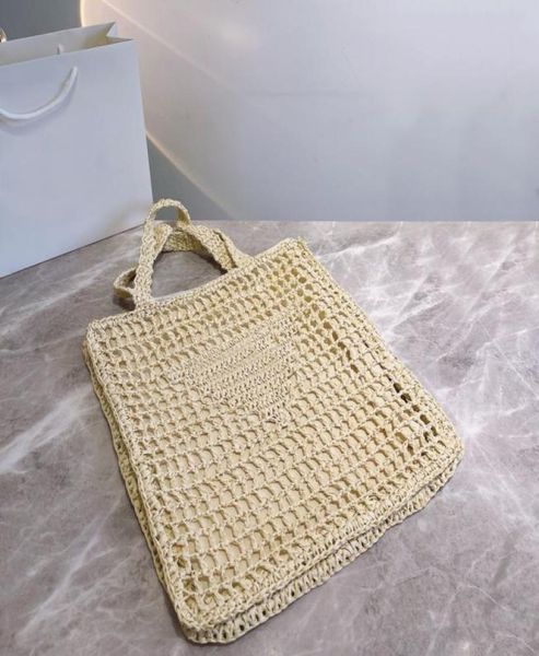summer straw shopping bag large capacity pochette lady luxurys designers women drawstring handbag with box q2746440406
summer straw shopping bag large capacity pochette lady luxurys designers women drawstring handbag with box q2746440406