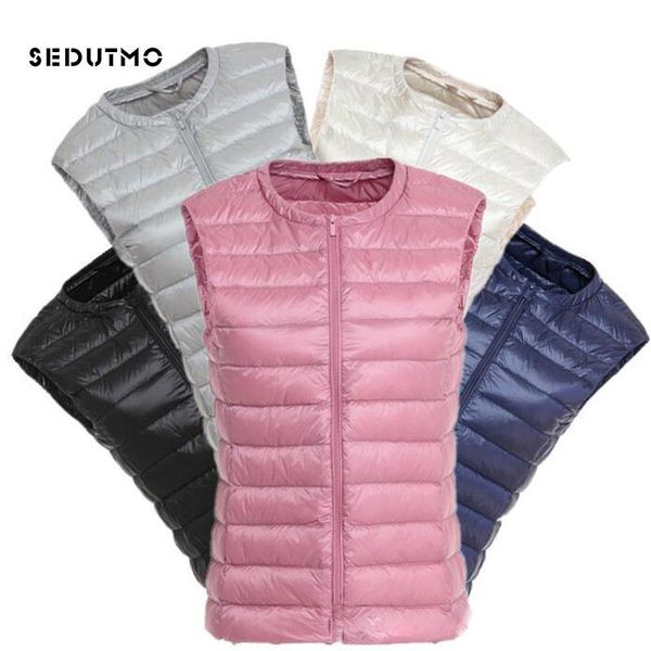 parkas sedutmo spring ultra light duck womens down jackets vest winter down coat short puffer jacket waistcoat ed126, Black
parkas sedutmo spring ultra light duck womens down jackets vest winter down coat short puffer jacket waistcoat ed126, Black