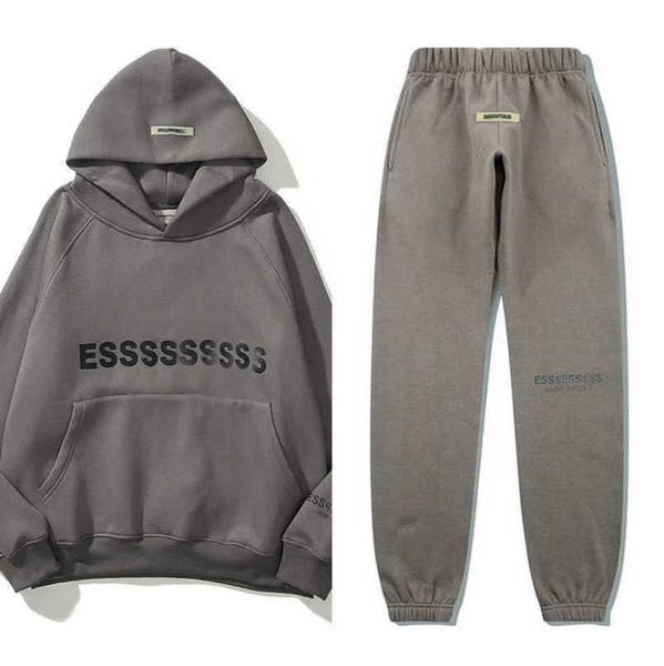 men's fashion luxury sweatshirts esss entials tracksuits letter hoodies men women sportswear hooded pant coat sweater pullover couple, Black
men's fashion luxury sweatshirts esss entials tracksuits letter hoodies men women sportswear hooded pant coat sweater pullover couple, Black