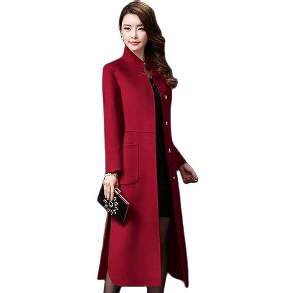 fur red wine black women woolen coat midlength over the knee woman blended wool fashion autumn winter windbreaker outerwear lining
fur red wine black women woolen coat midlength over the knee woman blended wool fashion autumn winter windbreaker outerwear lining