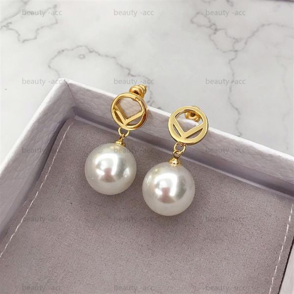 luxury pearl earring designer jewelry for women gold love earrings letter dangle ear rings f hoops chram piercing aretes with box 309n, Silver
luxury pearl earring designer jewelry for women gold love earrings letter dangle ear rings f hoops chram piercing aretes with box 309n, Silver
