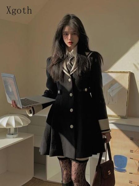 dress preppy blazer dress british college style woolen waist dress coat + versatile white shirt women's fashion spring new suit
dress preppy blazer dress british college style woolen waist dress coat + versatile white shirt women's fashion spring new suit