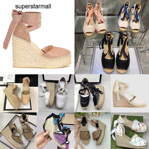 canvas platform laceup ankle real designers womens espadrille wedge leather platform sandals matelasse espadrille shoes ladies high heel 12c, Black
canvas platform laceup ankle real designers womens espadrille wedge leather platform sandals matelasse espadrille shoes ladies high heel 12c, Black