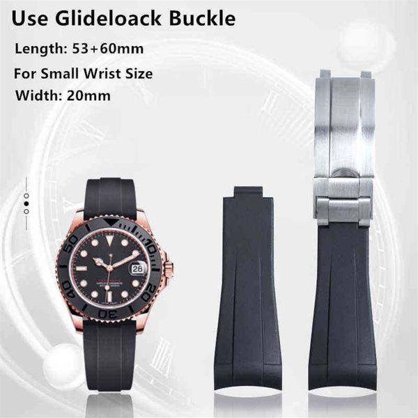 20mm rubber band black green blue adjustable fold buckle band for strap for submariner199c, Black;brown
20mm rubber band black green blue adjustable fold buckle band for strap for submariner199c, Black;brown
