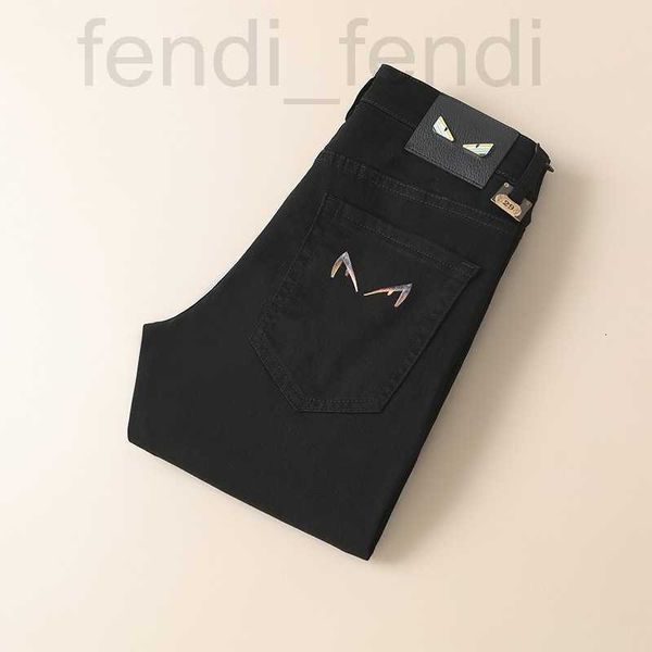 men's jeans luxuriouscolor solid black stretch trousers spring and summer 2023 style small embroidered n9ef, Blue
men's jeans luxuriouscolor solid black stretch trousers spring and summer 2023 style small embroidered n9ef, Blue