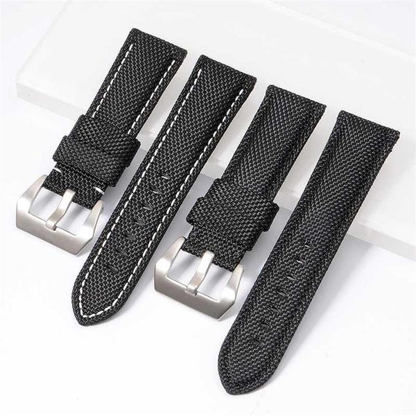 22mm 24mm 26mm nylon fabric blue black canvas watchbands for pamerai watch strap band men's wrist watch bracelet290y, Black;brown
22mm 24mm 26mm nylon fabric blue black canvas watchbands for pamerai watch strap band men's wrist watch bracelet290y, Black;brown