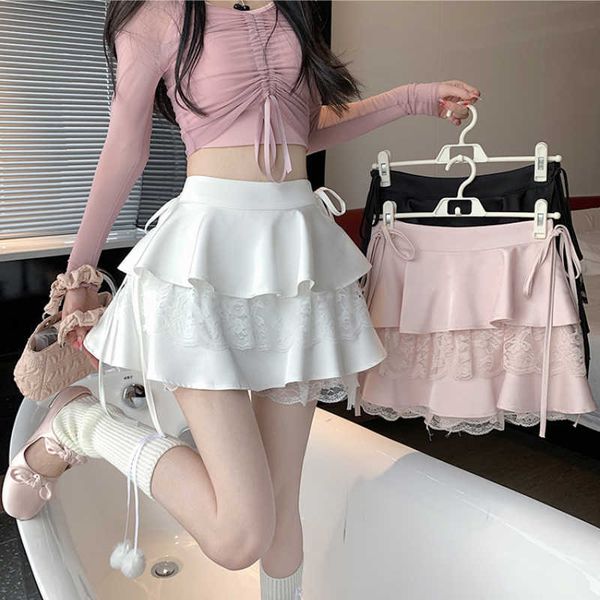 s lace patchwork mini women spring sweet highwaisted ball gown shorts female design style aline kaii skirt aa230420, Black
s lace patchwork mini women spring sweet highwaisted ball gown shorts female design style aline kaii skirt aa230420, Black