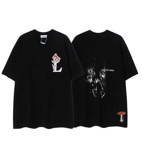 ss23 designer lanvins t shirts mens women cottons man s casual shirt luxurys clothing street shorts sleeve clothes black, White;black
ss23 designer lanvins t shirts mens women cottons man s casual shirt luxurys clothing street shorts sleeve clothes black, White;black