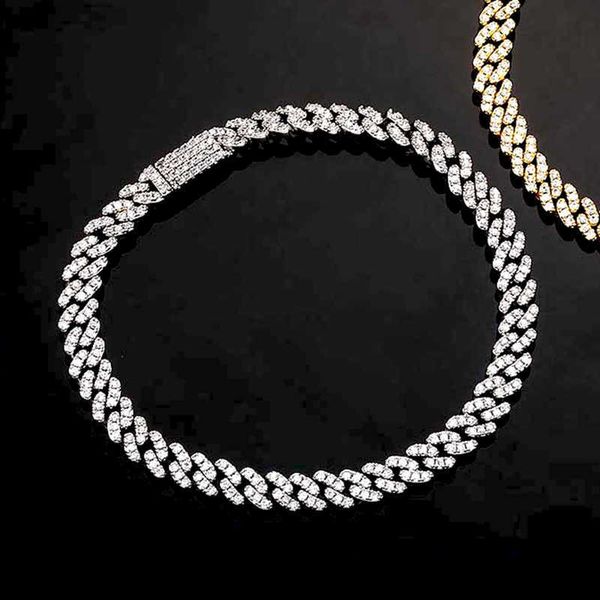 6mm hip hop cuban link chain bracelet bangle spring buckle curb chains bracelets mens iced out wristband jewelry miami bijoux full crystal a, Black
6mm hip hop cuban link chain bracelet bangle spring buckle curb chains bracelets mens iced out wristband jewelry miami bijoux full crystal a, Black