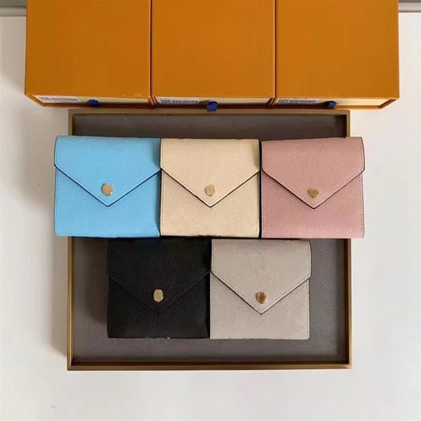 luxurys designers wallets purse bag fashion short victorine wallet two-color printing letter classic pallas card hold302k, Brown;gray
luxurys designers wallets purse bag fashion short victorine wallet two-color printing letter classic pallas card hold302k, Brown;gray