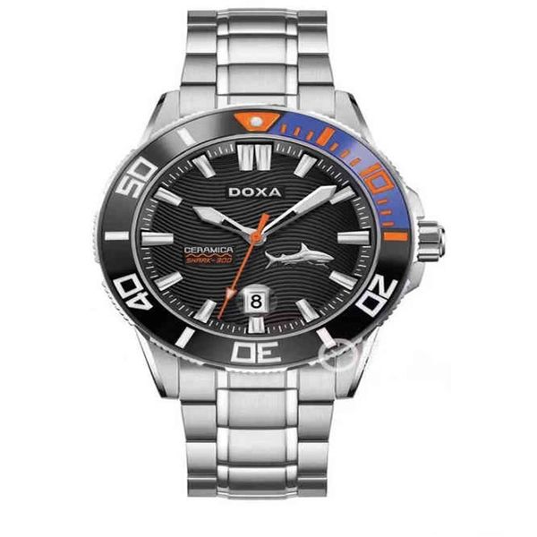 doxa watch big shark brand luxury stainless steel men's luminous sports diving 46mm water ghost new products 0214296q, Slivery;brown
doxa watch big shark brand luxury stainless steel men's luminous sports diving 46mm water ghost new products 0214296q, Slivery;brown
