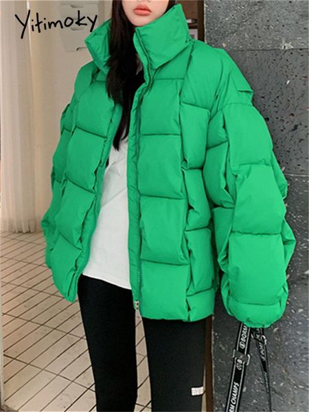 leather yitimoky winter thicken parkas puffer jacket women stand collar oversized coats 2022 y2k fashion parkas streetwear outerwear, Black
leather yitimoky winter thicken parkas puffer jacket women stand collar oversized coats 2022 y2k fashion parkas streetwear outerwear, Black