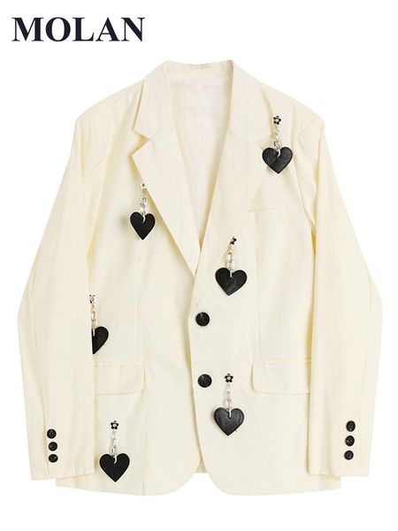 pants molan original design women blazer high street 2022 new coat long sleeve pockets jacket female chic outwaer, White
pants molan original design women blazer high street 2022 new coat long sleeve pockets jacket female chic outwaer, White