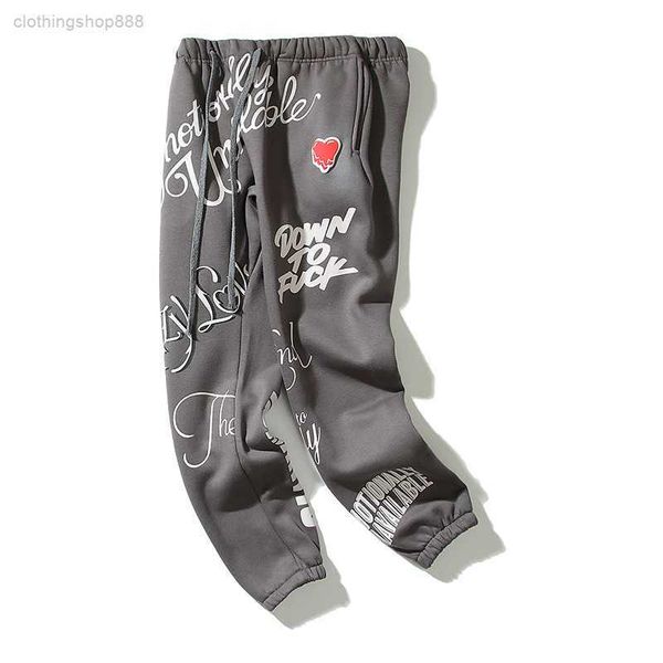men's pants high street casual eu love made old foam printed and sports autumn winter guard ge8y, Black
men's pants high street casual eu love made old foam printed and sports autumn winter guard ge8y, Black