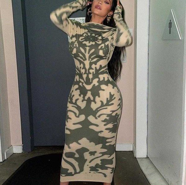 womens autumn dresses fashion printed slim fit backless long sleeve dress women, Black;gray
womens autumn dresses fashion printed slim fit backless long sleeve dress women, Black;gray