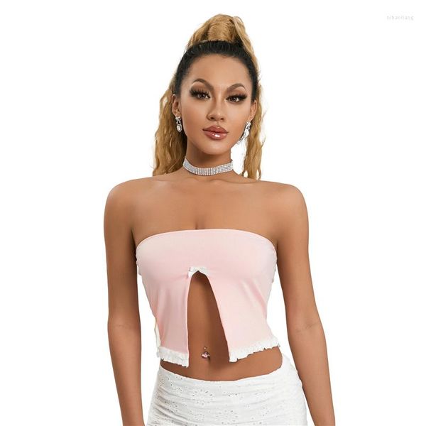 women's tanks women tube y2k clothes lace trim off shoulder strapless sleeveless with bow front split tees grunge fairycore clothing, White
women's tanks women tube y2k clothes lace trim off shoulder strapless sleeveless with bow front split tees grunge fairycore clothing, White