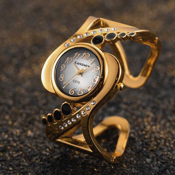 wristwatches unique creative design watches for women luxury wrist watch adults clock elegant women's bracelet watch relojes para mujer, Slivery;brown
wristwatches unique creative design watches for women luxury wrist watch adults clock elegant women's bracelet watch relojes para mujer, Slivery;brown