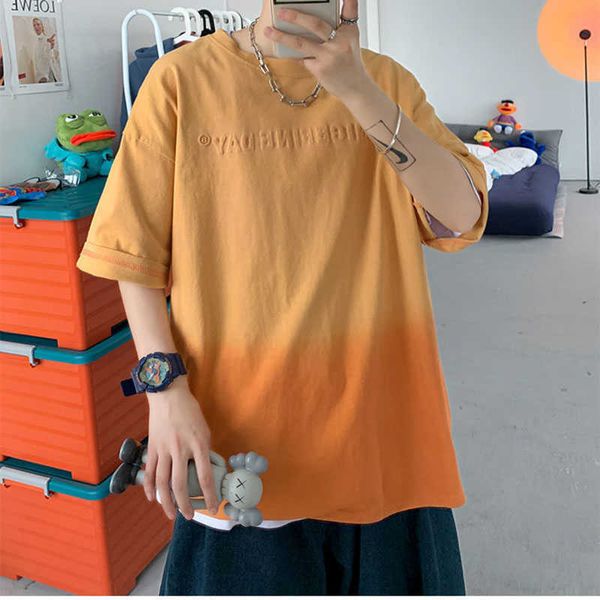 men's t-shirts fashion printed o-ne half sleeve gradient t-shirt men's cloing 2023 summer new oversized casual pullovers korean te, White;black
men's t-shirts fashion printed o-ne half sleeve gradient t-shirt men's cloing 2023 summer new oversized casual pullovers korean te, White;black