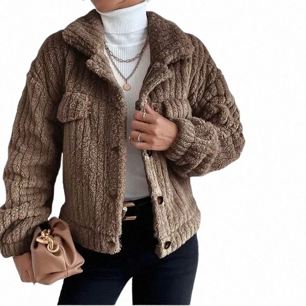 womens jackets britishinspired warm rabbit plush jacket urban style lapels comfortable casual womens coat with thick vertical stripes 221017, Black;brown
womens jackets britishinspired warm rabbit plush jacket urban style lapels comfortable casual womens coat with thick vertical stripes 221017, Black;brown