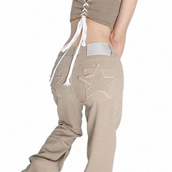 womens jeans womens khaki wide leg jeans star pocket vintage straight pants high waist baggy streetwear casual brown denim trouser ladies 22, Blue
womens jeans womens khaki wide leg jeans star pocket vintage straight pants high waist baggy streetwear casual brown denim trouser ladies 22, Blue