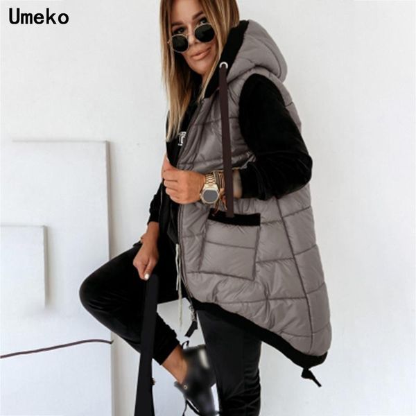 vests warm women's long vest coat jacket hooded autumn winter pockets casual ladies sleeveless jacket solid slim waistcoat for female, Black;white
vests warm women's long vest coat jacket hooded autumn winter pockets casual ladies sleeveless jacket solid slim waistcoat for female, Black;white