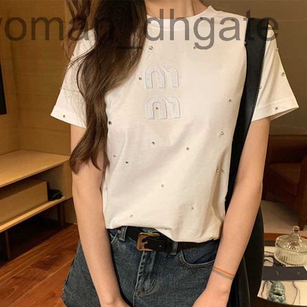 women's t-shirt designerhigh version t shirt diamond patch embroidery short sleeves t shirt designer t-shirt womens loose pullover tee, White
women's t-shirt designerhigh version t shirt diamond patch embroidery short sleeves t shirt designer t-shirt womens loose pullover tee, White