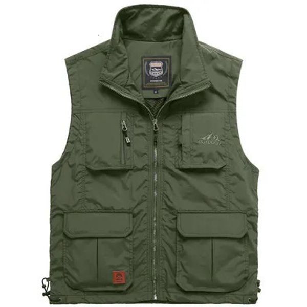 men's vests 2023 mens quick dry breathable multi pocket mesh vest sleeveless jackets man outwear fishing waistcoats brand clothing 2304, Black;white
men's vests 2023 mens quick dry breathable multi pocket mesh vest sleeveless jackets man outwear fishing waistcoats brand clothing 2304, Black;white