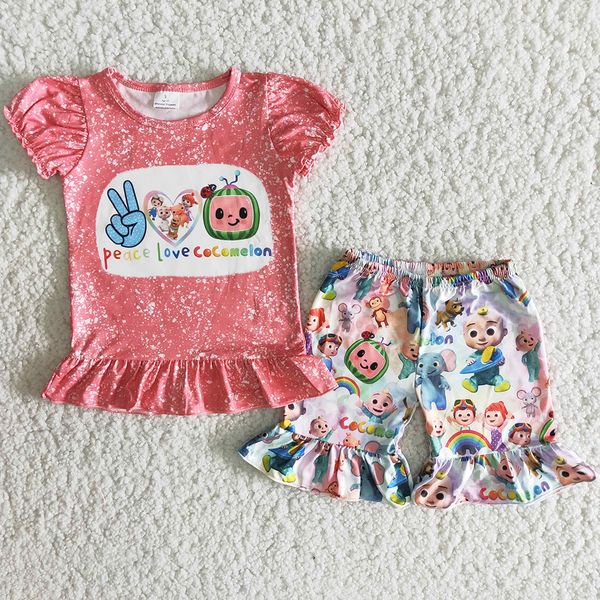 new fashion kids designer clothes girls shorts set cartoon print cute baby girl clothes summer toddler outfits wholesale bulk, White
new fashion kids designer clothes girls shorts set cartoon print cute baby girl clothes summer toddler outfits wholesale bulk, White