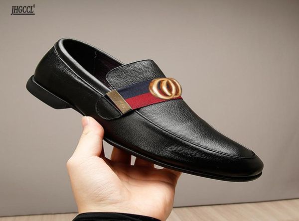 luxury leather shoes formal shoes layer cowhide casual single shoes fashion business shoe loafers chaussure homme luxe marque 8084183, Black
luxury leather shoes formal shoes layer cowhide casual single shoes fashion business shoe loafers chaussure homme luxe marque 8084183, Black