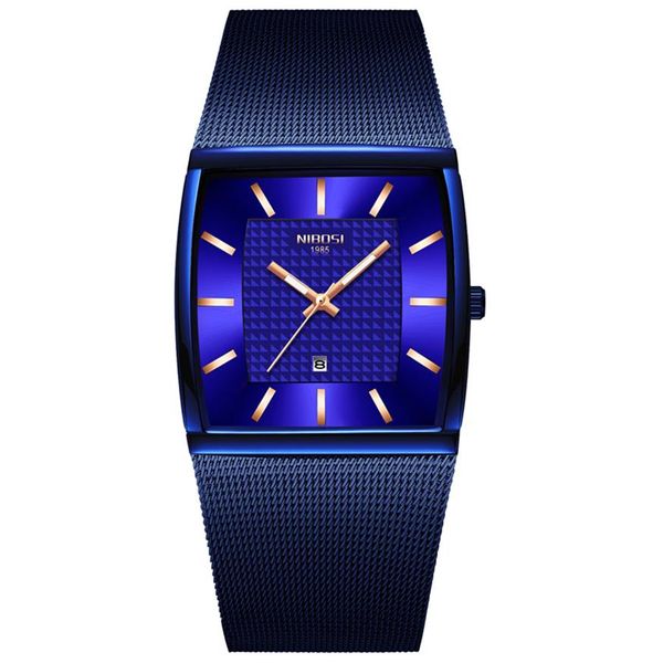 nibosi 2019 mens watches brand luxury blue square quartz watch men waterproof golden male wristwatch men relogio masculino259a, Slivery;brown
nibosi 2019 mens watches brand luxury blue square quartz watch men waterproof golden male wristwatch men relogio masculino259a, Slivery;brown