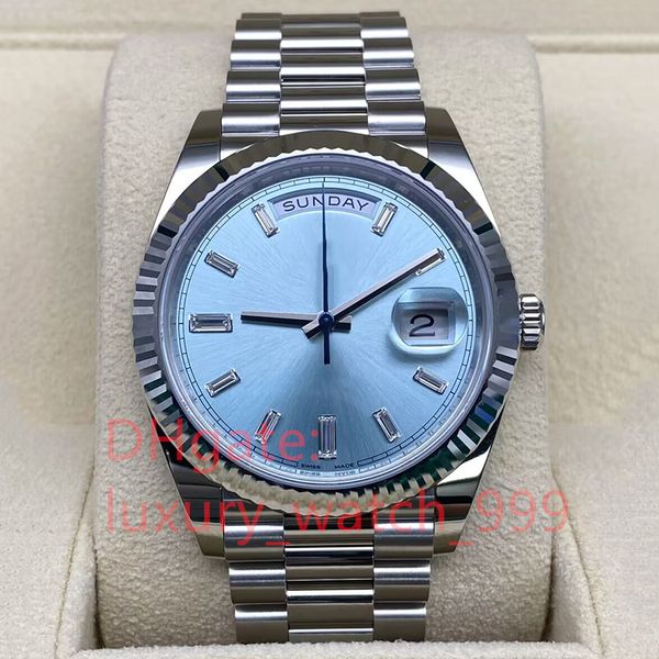 watch bp maker 40mm ice blue rome dial day-date 228236 president asia 2813 movement mechanical automatic mens men's arabic numerals wat, Slivery;brown
watch bp maker 40mm ice blue rome dial day-date 228236 president asia 2813 movement mechanical automatic mens men's arabic numerals wat, Slivery;brown