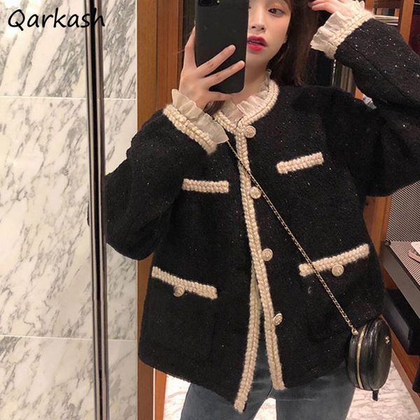 fur wool women lace design panelled oneck elegant black blends streetwear baggy coats allmatch french style stylish outwear femme
fur wool women lace design panelled oneck elegant black blends streetwear baggy coats allmatch french style stylish outwear femme