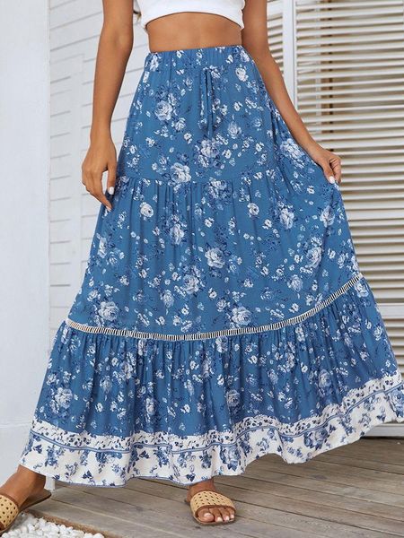 capris bohemian long skirt women summer floral print aline maxi skirt female patchwork bandage holiday loose beach skirts, Black;white
capris bohemian long skirt women summer floral print aline maxi skirt female patchwork bandage holiday loose beach skirts, Black;white