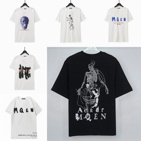 mcqueens t shirt designers summer mens womens tees fashion man s casual chest letter shirt luxurys clothing street clothes tshirts t1qq#, White;black
mcqueens t shirt designers summer mens womens tees fashion man s casual chest letter shirt luxurys clothing street clothes tshirts t1qq#, White;black
