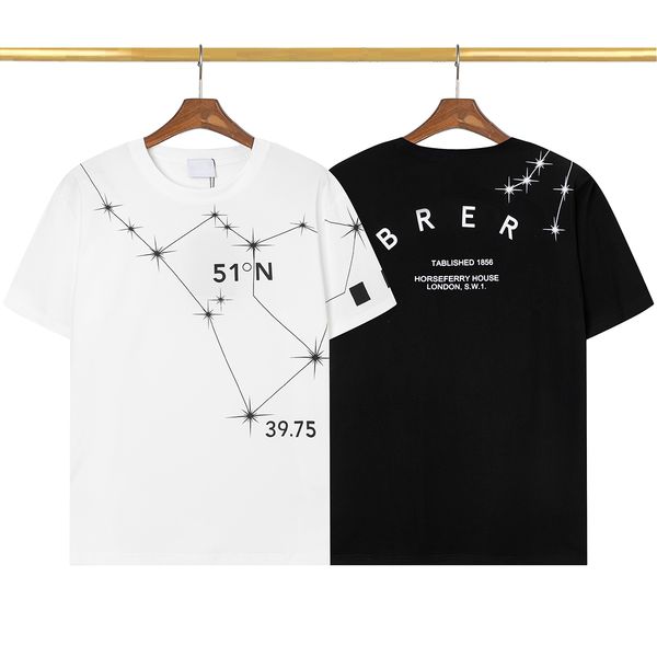designer men's t-shirt fashion women's shirt with letters casual summer pure cotton short sleeved t-shirt clothing, White;black
designer men's t-shirt fashion women's shirt with letters casual summer pure cotton short sleeved t-shirt clothing, White;black