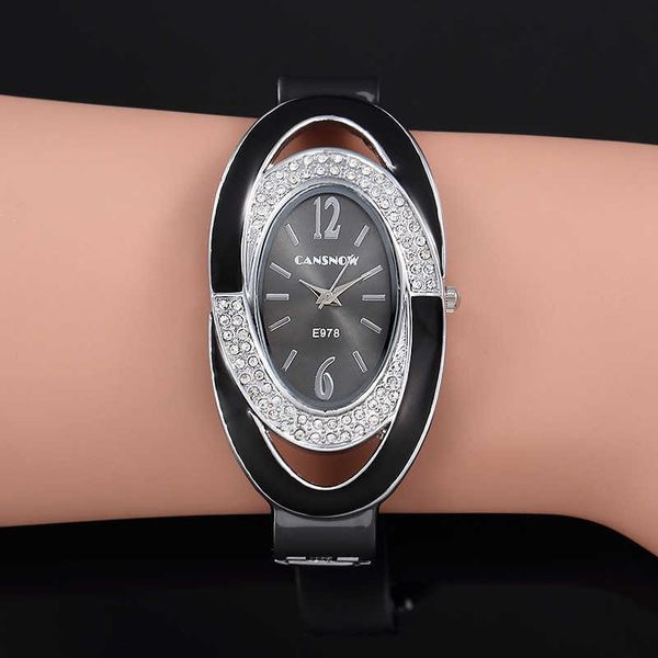 wristwatches montre femme creative luxury women rhinestone bracelet watch fashion woman bangle watch ladies watch zegarek damski female cloc, Slivery;brown
wristwatches montre femme creative luxury women rhinestone bracelet watch fashion woman bangle watch ladies watch zegarek damski female cloc, Slivery;brown