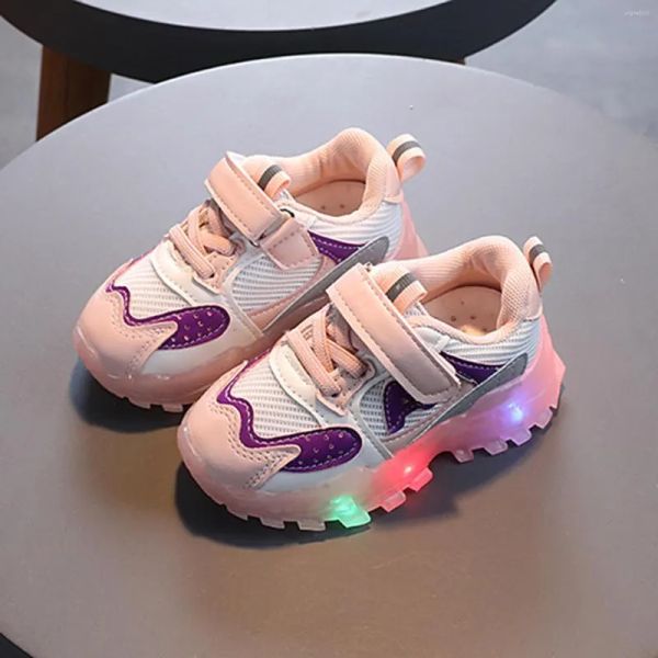 athletic shoes children kids baby girls boys sneakers bling led light luminous sport breathable soft casual size 21 -30, Black
athletic shoes children kids baby girls boys sneakers bling led light luminous sport breathable soft casual size 21 -30, Black