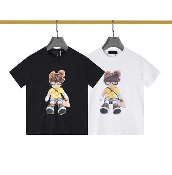 fashion designer mens t shirt womens cartoon letter print short sleeve round neck pure cotton loose tees polos bottoming shirt, White;black
fashion designer mens t shirt womens cartoon letter print short sleeve round neck pure cotton loose tees polos bottoming shirt, White;black