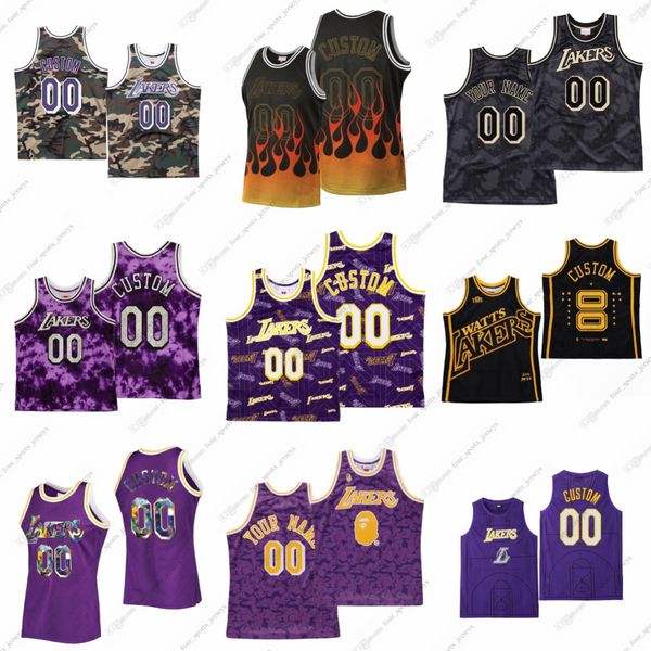 2003 custom retro mitchell and ness basketball jersey james bryant johnson abdul-jabbar chamberlain west baylor worthy malone blue, Black;red
2003 custom retro mitchell and ness basketball jersey james bryant johnson abdul-jabbar chamberlain west baylor worthy malone blue, Black;red