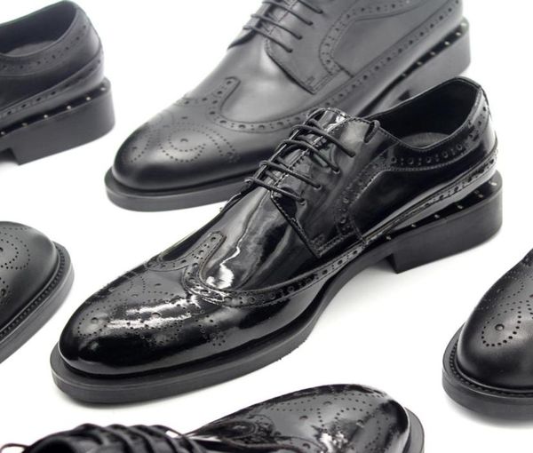 fashion brogue leather shoes handmade british style mens formal business shoes carved men wedding dress shoes9312890, Black
fashion brogue leather shoes handmade british style mens formal business shoes carved men wedding dress shoes9312890, Black