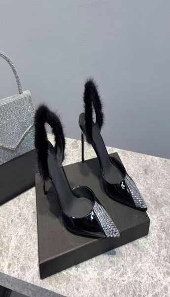 women039s pointy thin sandals fashion crystal diamond mirror leather back strap high heels luxury party wedding shoes size 3548510977, Black
women039s pointy thin sandals fashion crystal diamond mirror leather back strap high heels luxury party wedding shoes size 3548510977, Black