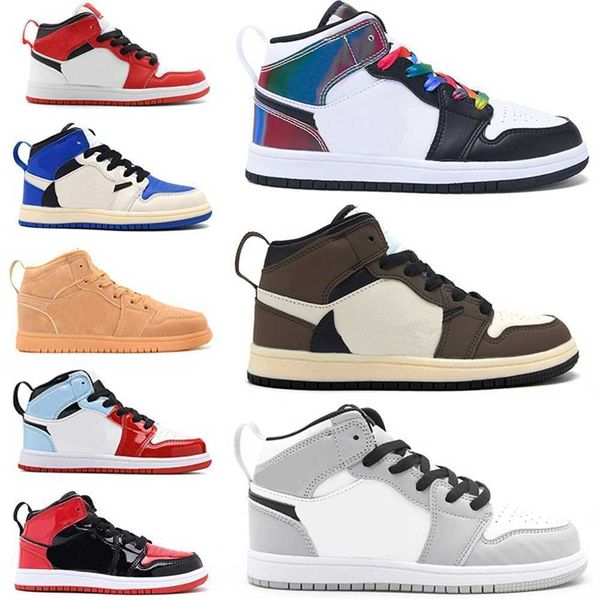 2022 infants 1s kids basketball shoes kid shoes game royal scotts obsidian chicago bred sneakers mid multi-color tie-dye baby shoe size 25-3, Black
2022 infants 1s kids basketball shoes kid shoes game royal scotts obsidian chicago bred sneakers mid multi-color tie-dye baby shoe size 25-3, Black