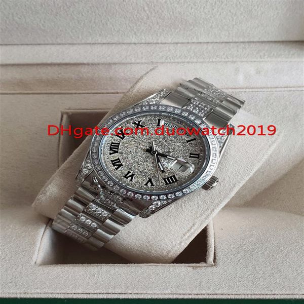 luxury sell fashion watches 36 mm 118346 day date president roman dial asia automatic mechanical platinum diamon2827, Slivery;brown
luxury sell fashion watches 36 mm 118346 day date president roman dial asia automatic mechanical platinum diamon2827, Slivery;brown