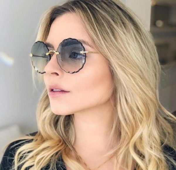 sunglasses luxury round women 2022 vintage brand designer rimless shades sun glasses for female fashion rosie eyewear3437691, White;black
sunglasses luxury round women 2022 vintage brand designer rimless shades sun glasses for female fashion rosie eyewear3437691, White;black