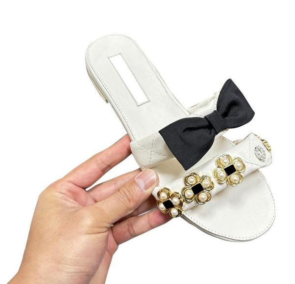 womens flat heels sandals with bowtie faux pearls flowers stone slippers sheepskin slide quilted texture slip on mules designer lu3354134, Black
womens flat heels sandals with bowtie faux pearls flowers stone slippers sheepskin slide quilted texture slip on mules designer lu3354134, Black