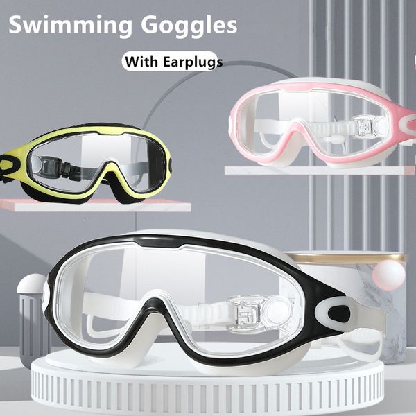 goggles big frame swimming goggles adults with earplugs swim glasses men women professional hd anti fog silicone eyewear 230420
goggles big frame swimming goggles adults with earplugs swim glasses men women professional hd anti fog silicone eyewear 230420