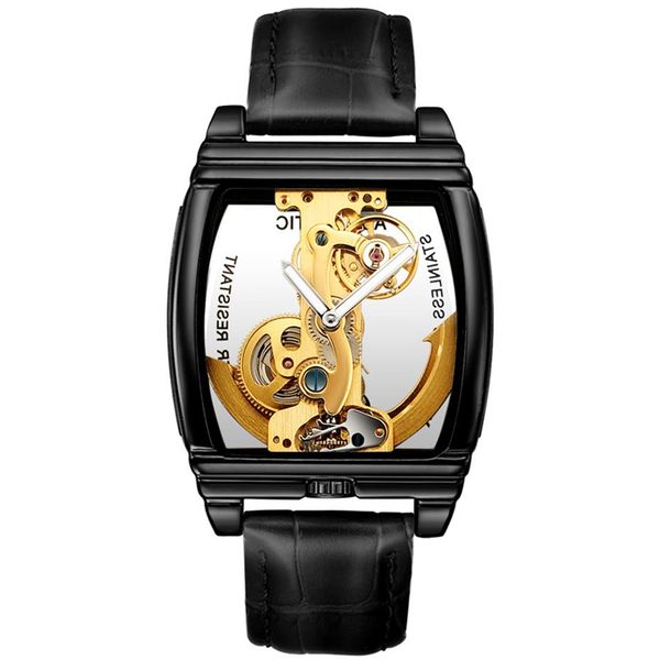 luxury transparent automatic mechanical men watch steampunk skeleton gear self winding leather men's clock watches montre hom262y, Slivery;brown
luxury transparent automatic mechanical men watch steampunk skeleton gear self winding leather men's clock watches montre hom262y, Slivery;brown