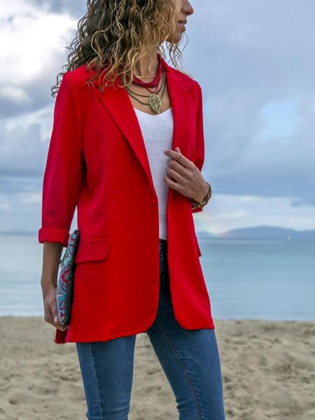 pants new spring and summer slim fit solid color long sleeved suit women's cardigan office women's wear blazer women woman jacket, White
pants new spring and summer slim fit solid color long sleeved suit women's cardigan office women's wear blazer women woman jacket, White