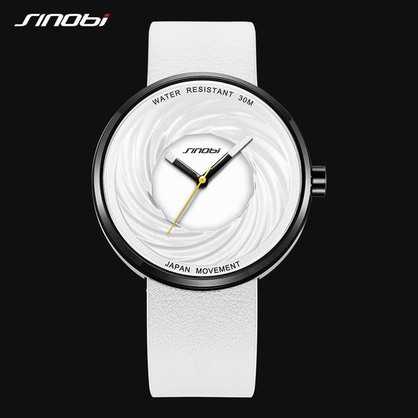 sinobi fashion watch women big dial new creative eddy design leather strap white watches casual relojes para mujer206b, Slivery;brown
sinobi fashion watch women big dial new creative eddy design leather strap white watches casual relojes para mujer206b, Slivery;brown